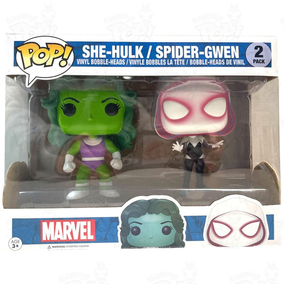 Marvel She-Hulk / Spider-Gwen (2-Pack) Funko Pop Vinyl