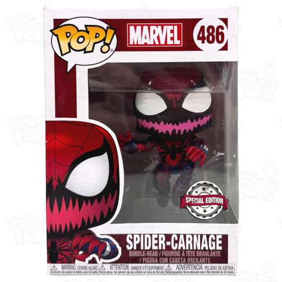 Marvel Spider - Carnage (#486) Funko Pop Vinyl