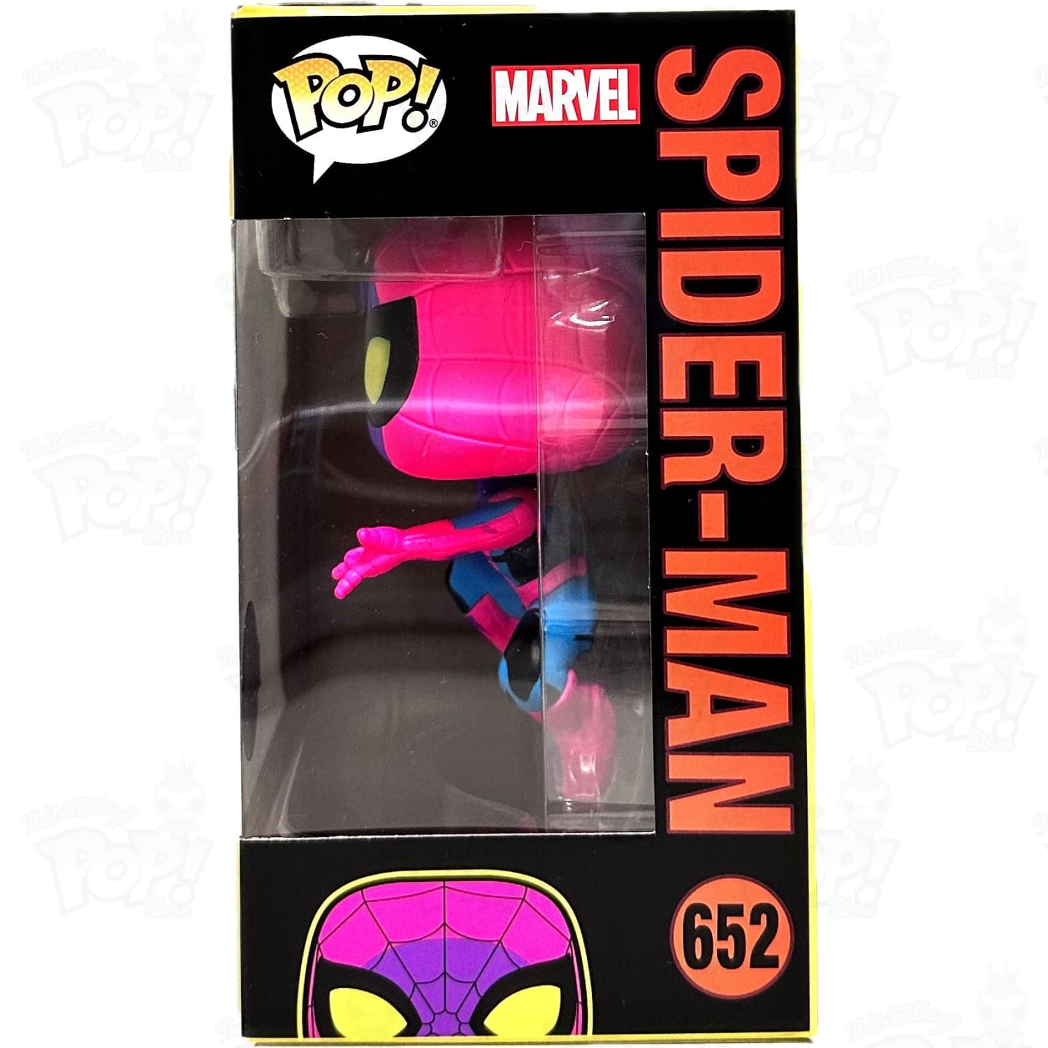 Target Exclusive Black store Light Spider-Man Funko Pop! #652