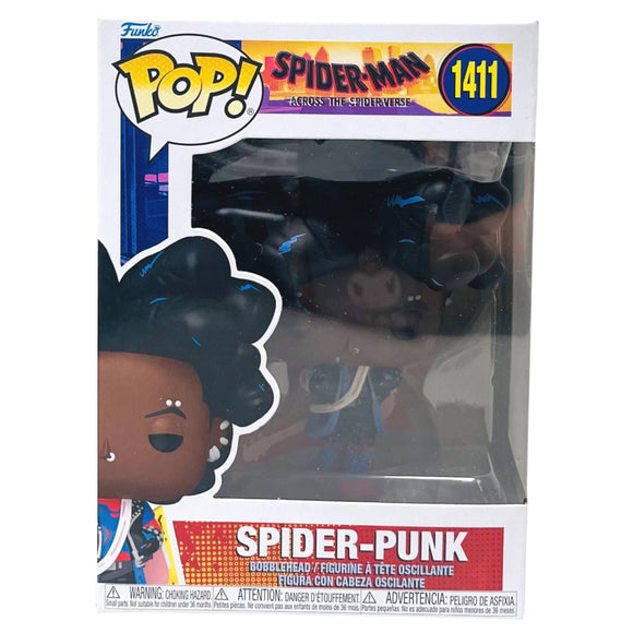 Marvel Spider-Man: Across The Spider-Verse Spider-Punk (#1411) Funko Pop Vinyl