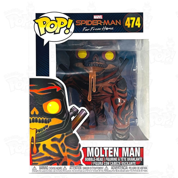 Marvel Spider-Man Far From Home Molten Man (#474) Funko Pop Vinyl