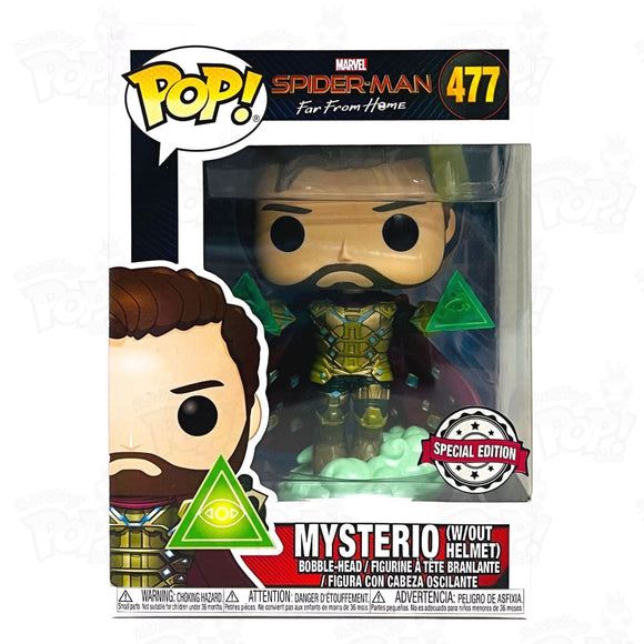 Spider-Man Far From Home Mysterio (W/out Helmet) (#477) Funko Pop Vinyl