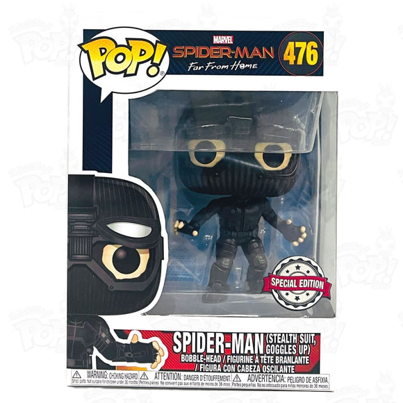 Marvel Spider-Man Far From Home Stealth Suit (#476) Funko Pop Vinyl