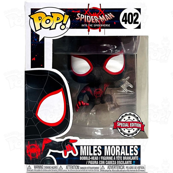 Marvel Spider-Man Into The Spiderverse Miles Morales (#402) Funko Pop Vinyl