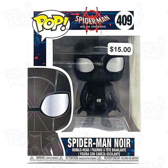 Spider-Man Into the Spiderverse Spider-Man Noir (#409) - That Funking Pop Store!