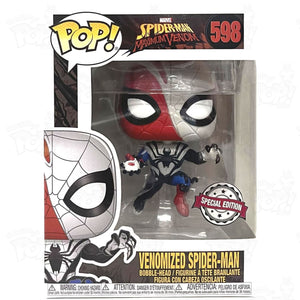 Marvel Spider-Man Maximum Venom Venomized Spider-Man (#598) Funko Pop Vinyl