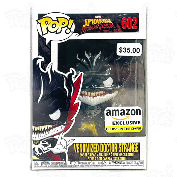 Marvel Spider-Man Maximum Venom Venomized Doctor Strange (#602) Amazon GITD - That Funking Pop Store!