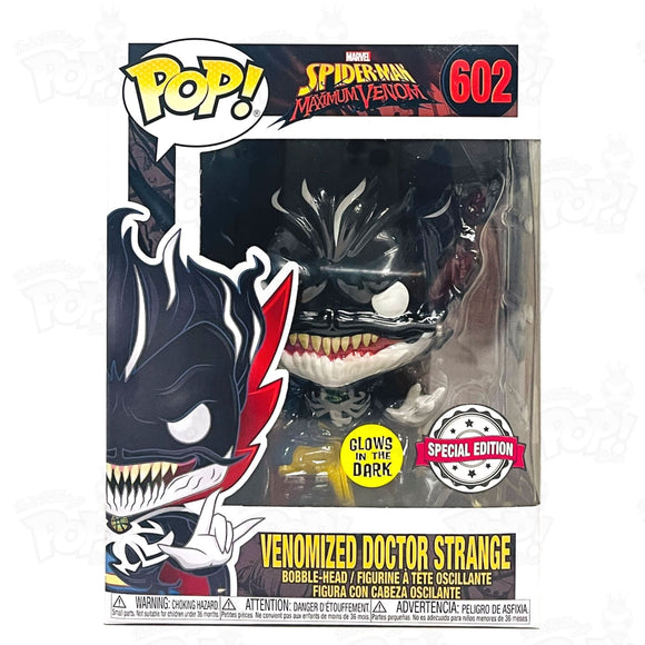 Marvel Spider-Man Maximum Venom Venomized Doctor Strange (#602) Gitd Funko Pop Vinyl