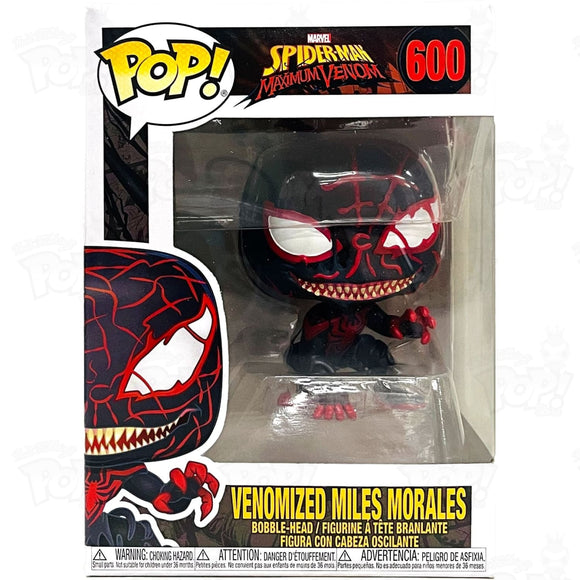 Marvel Spider-Man Maximum Venom Venomized Miles Morales (#600) Funko Pop Vinyl