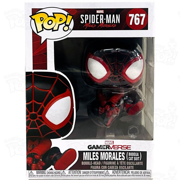 Marvel Spider-Man Miles Morales Bodega Cat Suit (#767) Funko Pop Vinyl