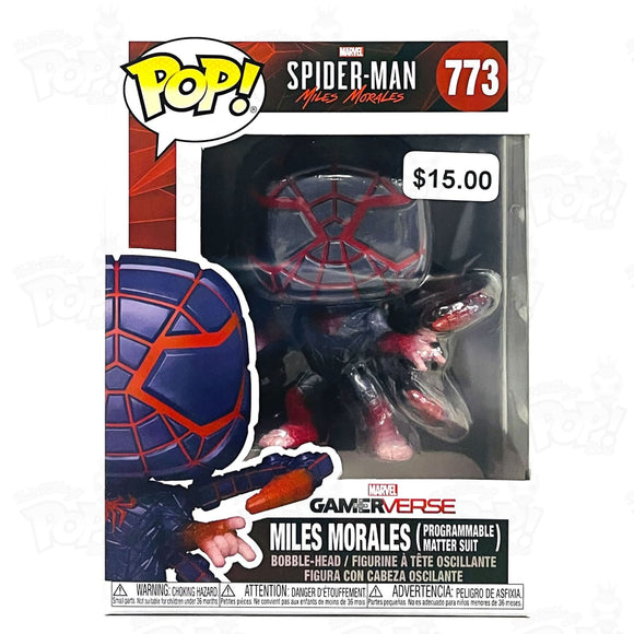 Marvel Spider-Man Miles Morales (Programmable Matter Suit) (#773) - That Funking Pop Store!
