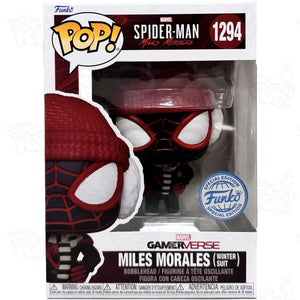 Marvel Spider-Man Miles Morales Winter Suit (#1294) Funko Pop Vinyl