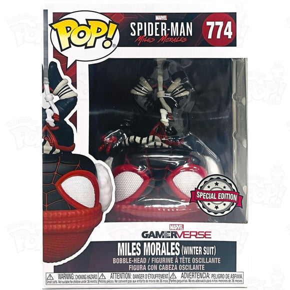Marvel Spider-Man Miles Morales Winter Suit (#774) Funko Pop Vinyl