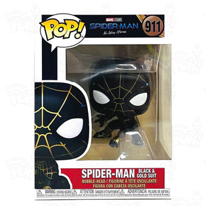 Spider-Man: No Way Home Spider-Man Black & Gold Suit (#911) Funko Pop Vinyl