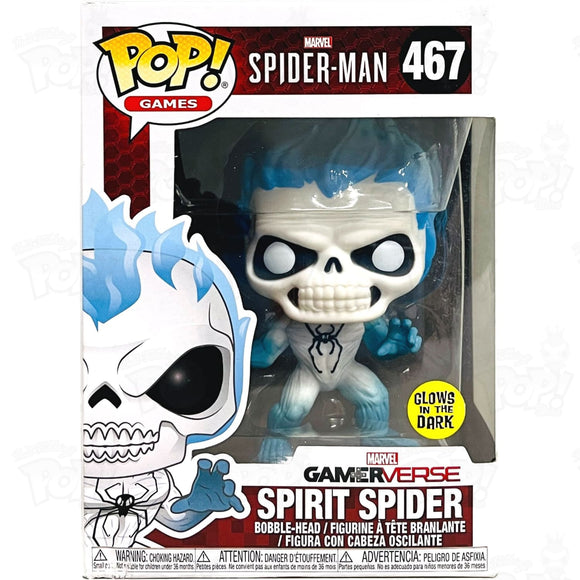 Marvel Spider-Man Spirit Spider (#467) Gitd Funko Pop Vinyl