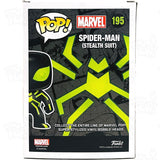 Marvel Spider-Man Stealth Suit (#195) Gitd Funko Pop Vinyl