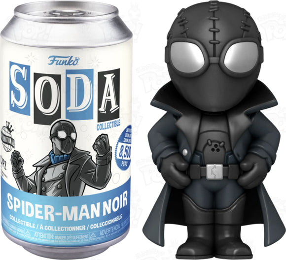 Marvel Spider-Man Noir Vinyl Soda Soda