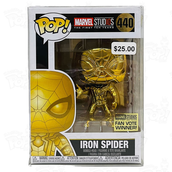 Marvel Studios Iron Spider (Gold Chrome) (#440) - That Funking Pop Store!