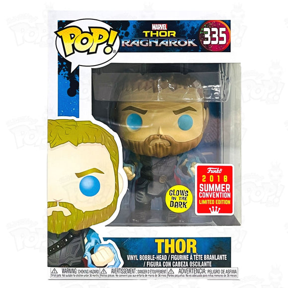 Marvel Thor Ragnarok Thor (#335) GITD 2018 Summer Convention - That Funking Pop Store!