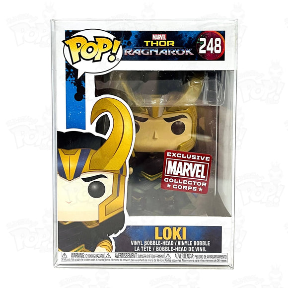 Marvel Thor Ragnarok Loki (#248) Marvel Collectors Corps - That Funking Pop Store!