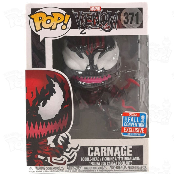 Marvel Venom Carnage (#371) 2018 Fall Convention Funko Pop Vinyl