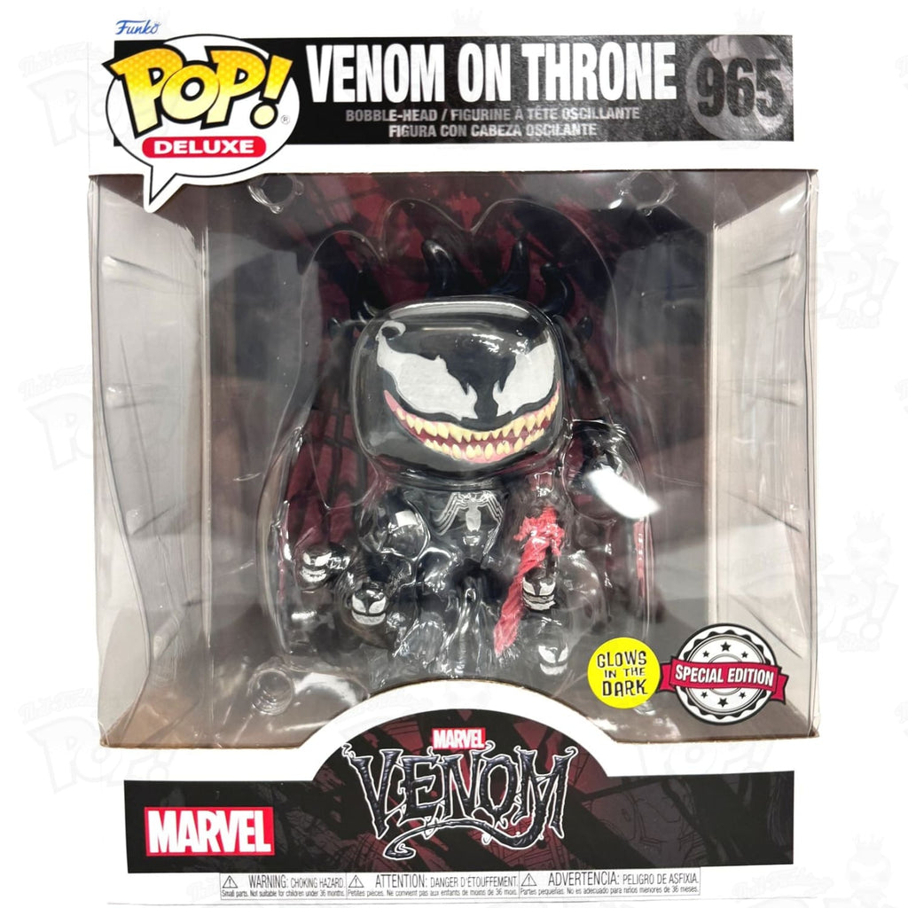 ヴェノム　POP 965 2021 Funko POP! Deluxe Venom on Throne #965 POP IN A BOX Exclusive