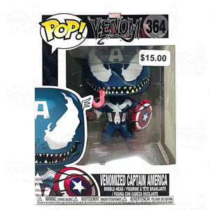 Marvel Venom Venomized Captain America (#364) - That Funking Pop Store!