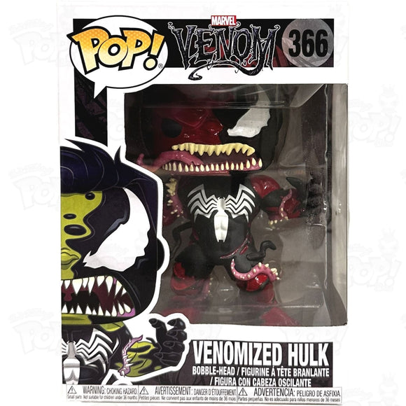Marvel Venom Venomized Hulk (#366) Red Funko Pop Vinyl