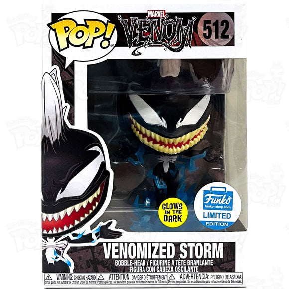 Marvel Venom Venomized Storm (#512) Gitd Funko Pop Vinyl