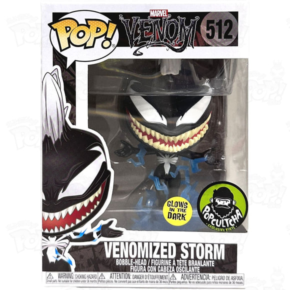 Marvel Venom Venomized Storm (#512) Gitd Popcultcha Funko Pop Vinyl