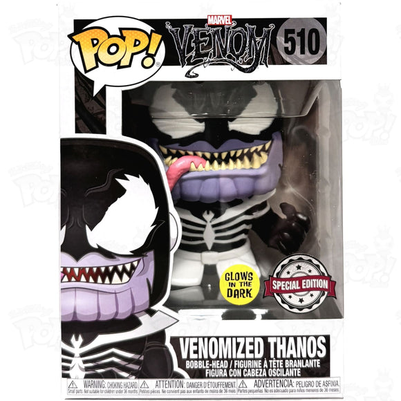Marvel Venom Venomized Thanos (#510) Gitd Funko Pop Vinyl