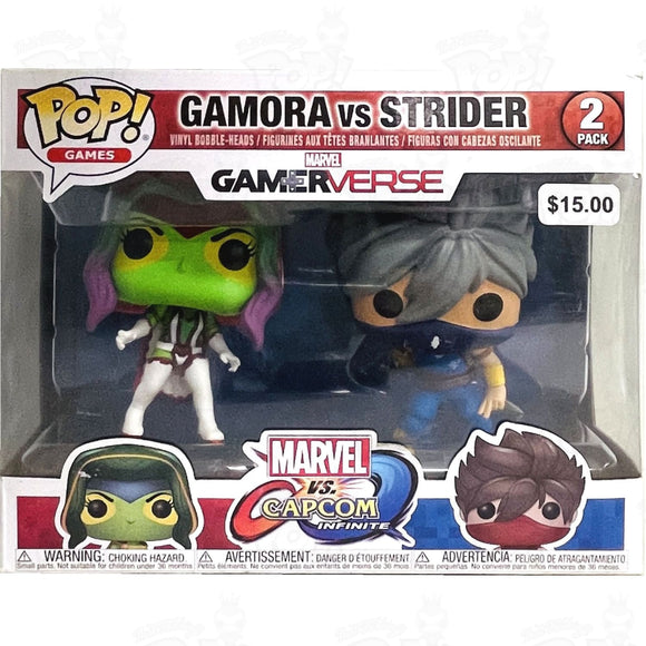 Marvel Vs Capcom Gamora Strider (2-Pack) Funko Pop Vinyl