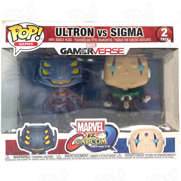 Marvel Vs Capcom Ultron Sigman (2-Pack) Funko Pop Vinyl