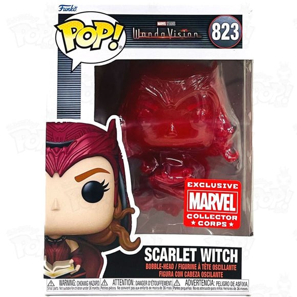 Marvel Wandavision Scarlet Witch (#823) Collector Corps Funko Pop Vinyl