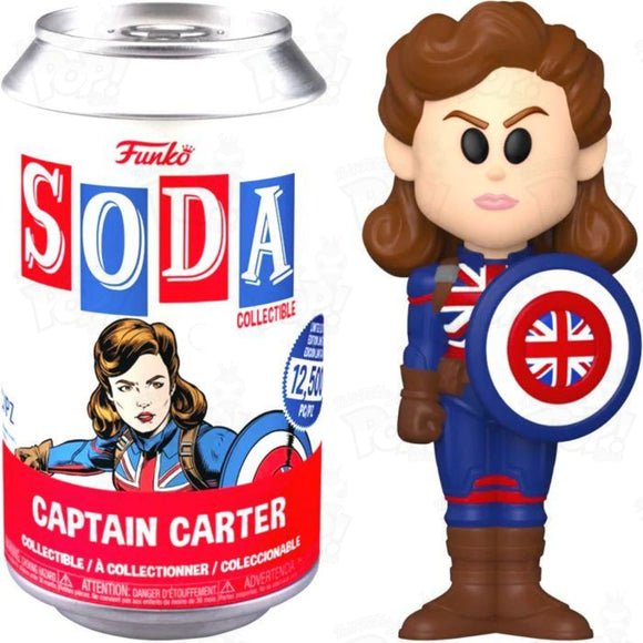 Marvel What If Captain Carter Vinyl Soda