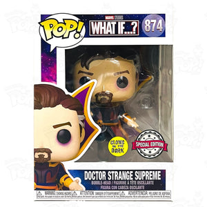 Marvel What If Doctor Strange Supreme (#874) Gitd Funko Pop Vinyl