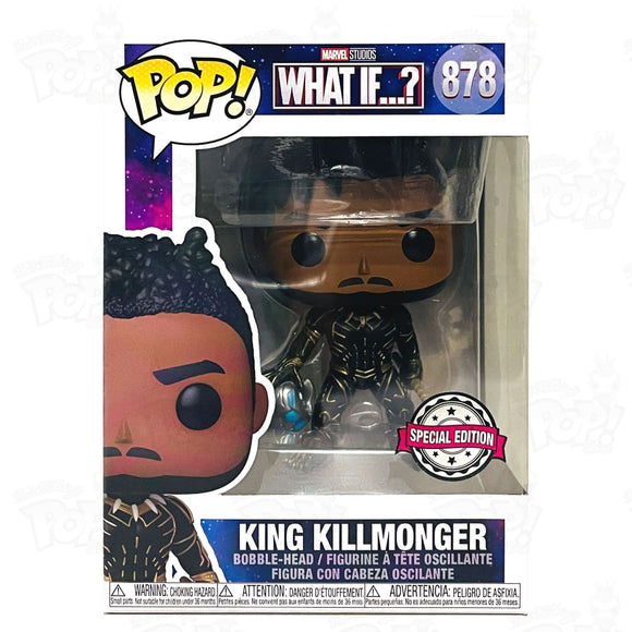 Marvel What If King Killmonger (#878) Funko Pop Vinyl