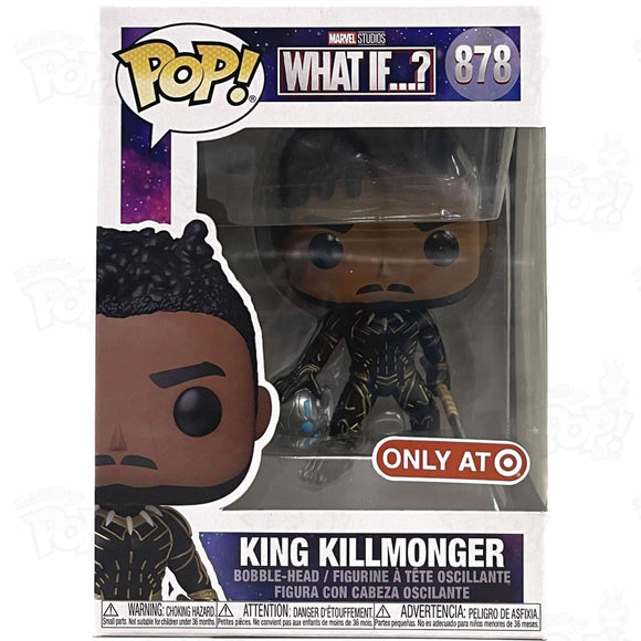 Marvel What If King Killmonger (#878) Target Funko Pop Vinyl