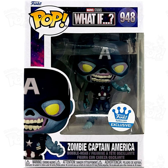 Marvel What If Zombie Captain America (#948) Funko Pop Vinyl