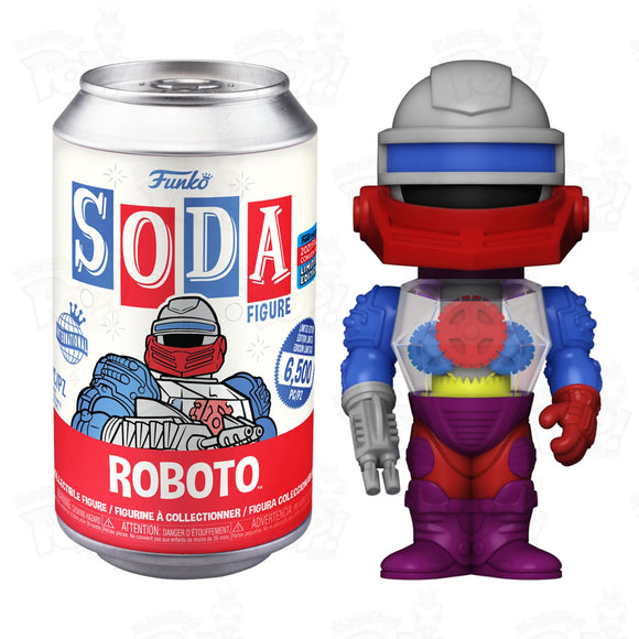 Master Of The Universe Roboto Soda Vinyl Funko Pop
