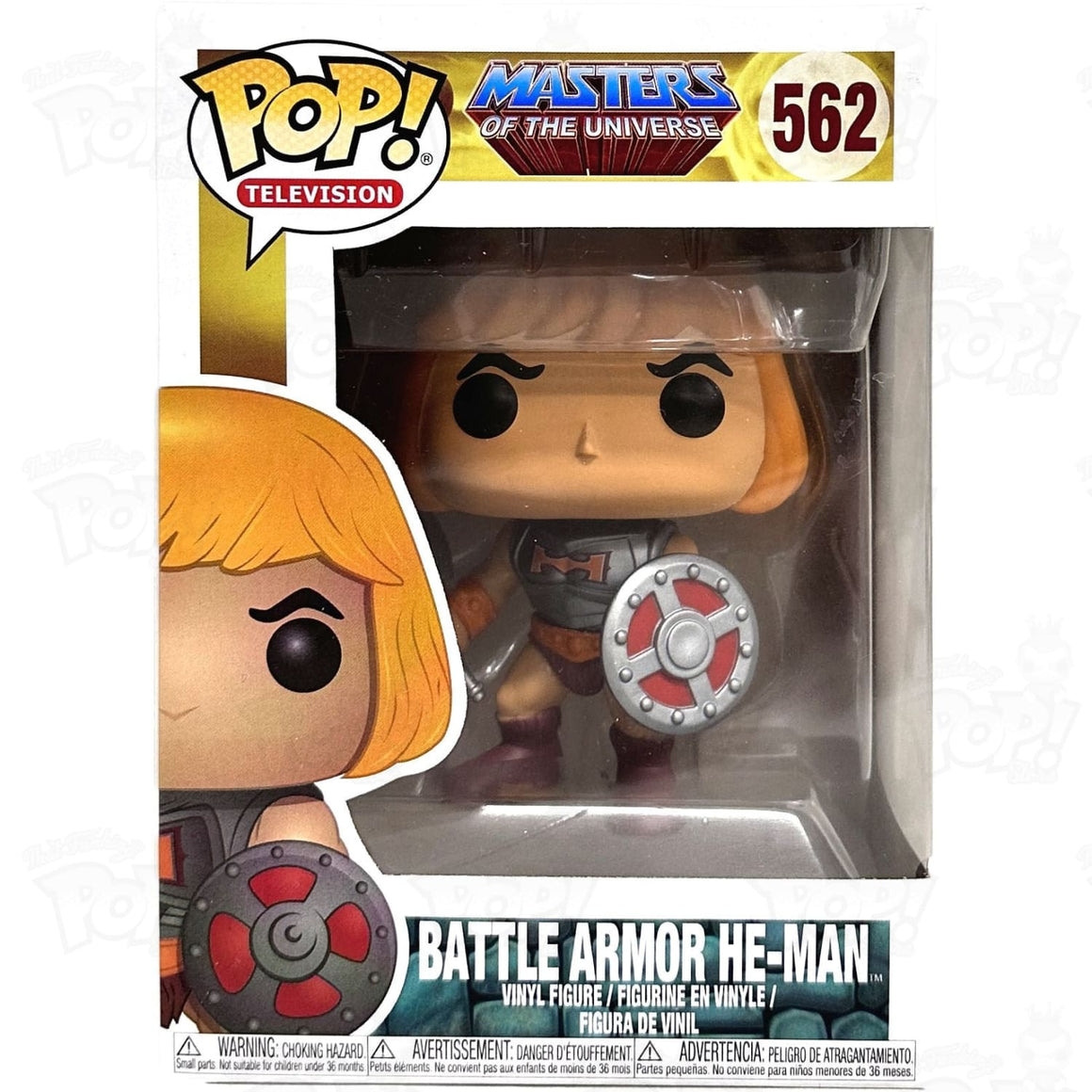 Master Rasheed 562 Masters of the Universe Battle Armor He-Man (#562)