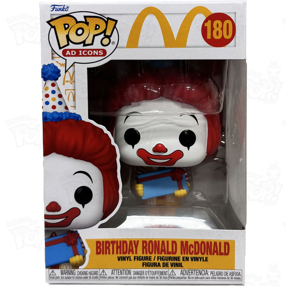 Mcdonalds Birthday Ronald Mcdonald (#180) Funko Pop Vinyl