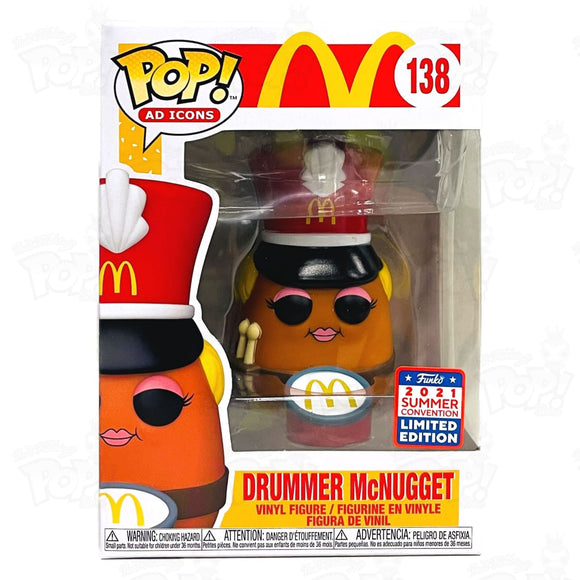 Mcdonalds Drummer Mcnugget (#138) 2021 Summer Convention Funko Pop Vinyl