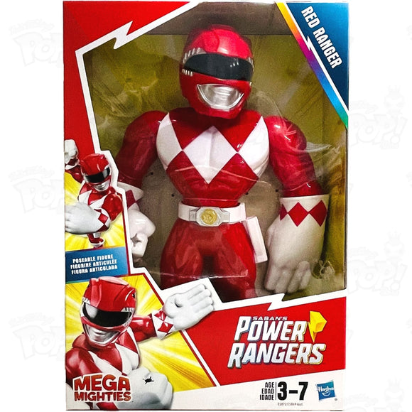 Mega Mighties Sabans Power Rangers Red Ranger Loot