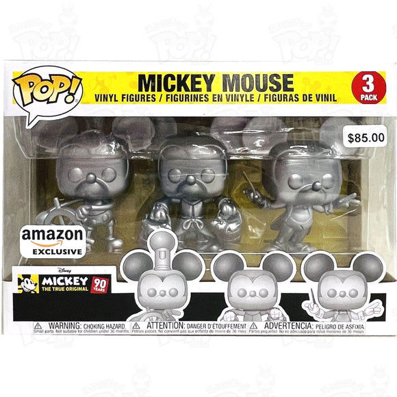 Mickey Mouse 90 Years (3-Pack) Amazon Funko Pop Vinyl