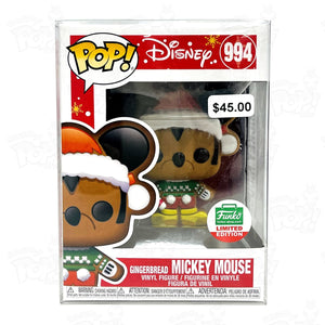 Mickey Mouse Gingerbread (#994) Funko Holiday Limited Edition - That Funking Pop Store!