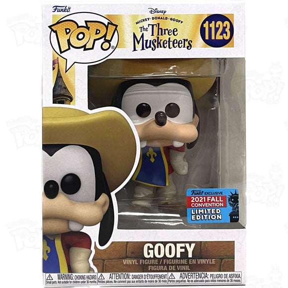 Mickey Mouse Goofy Musketeer (#1123) 2021 Fall Convention Funko Pop Vinyl