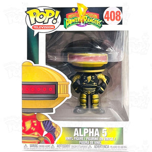 Mighty Morphin Power Rangers Alpha 5 (#408) Black & Gold Funko Pop Vinyl