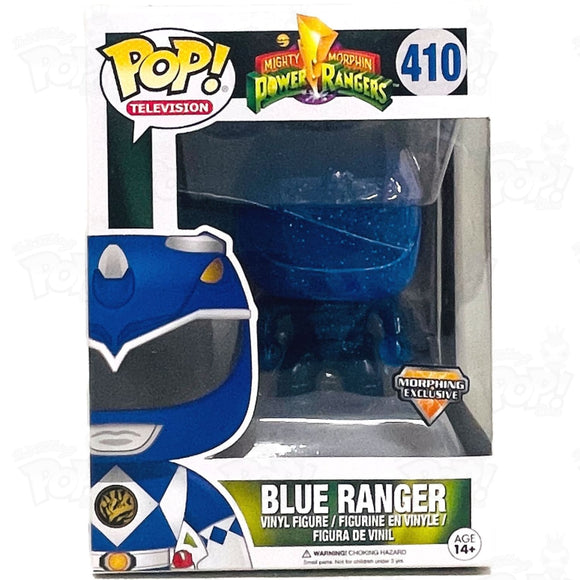 Mighty Morphin Power Rangers Blue Ranger (#410) Morphing Exclusive Funko Pop Vinyl