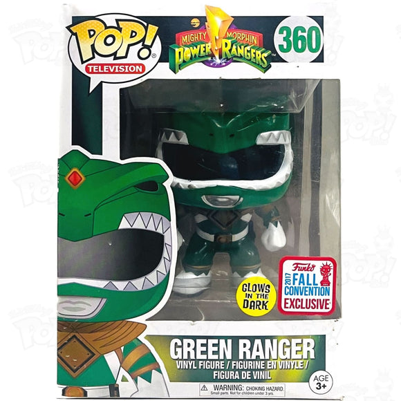 Mighty Morphin Power Rangers Green Ranger (#360) 2018 Fall Gitd Funko Pop Vinyl